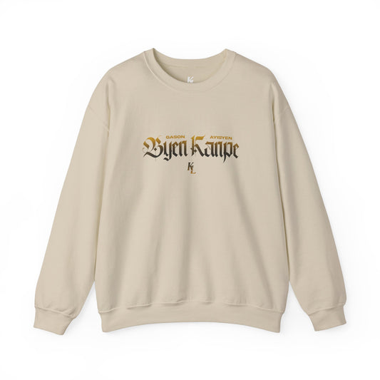 Gason Ayisyen Byen Kanpe Crewneck Sweatshirt