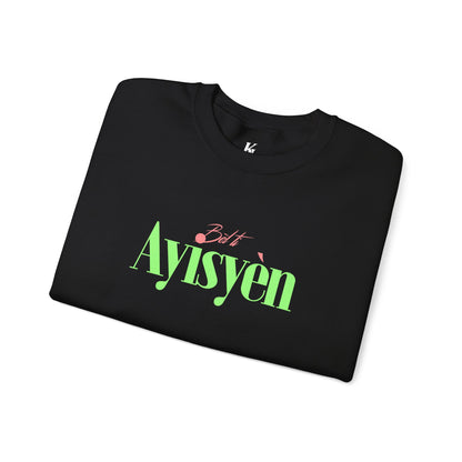 Sudadera con cuello redondo Bel Ti Ayisyen 
