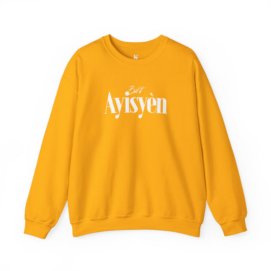 Bel Ti Ayisyen Crewneck Sweatshirt