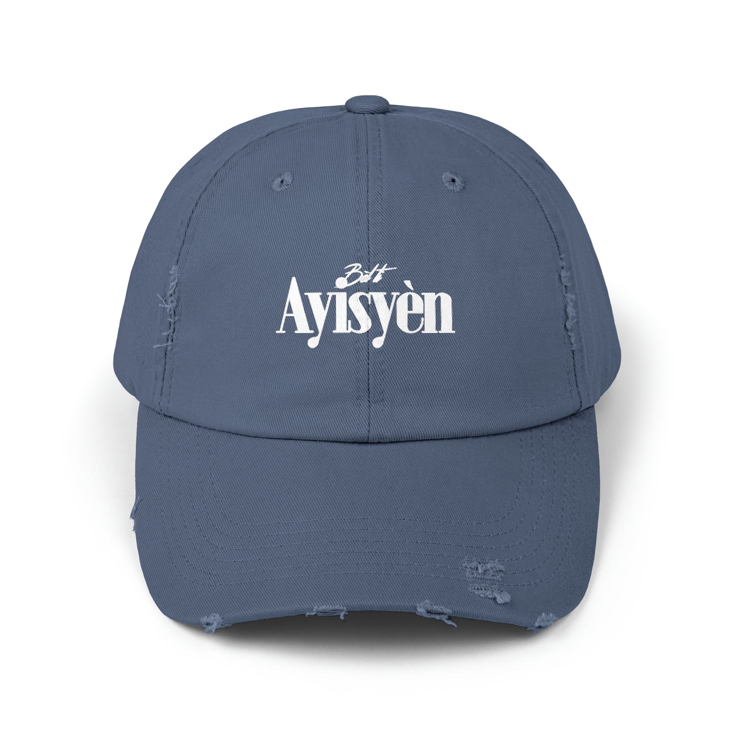 Bel Ti Ayisyen Distressed Cap