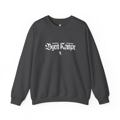 Gasón Ayisyen Byen Kanpe Sudadera Cuello Redondo