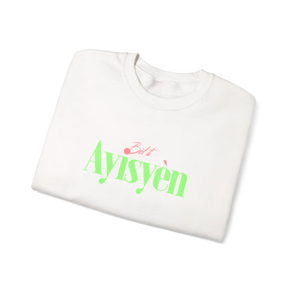 Sudadera con cuello redondo Bel Ti Ayisyen 