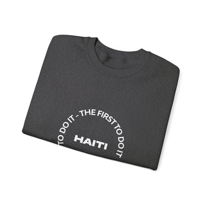 Haití el primero en hacerlo sudadera unisex