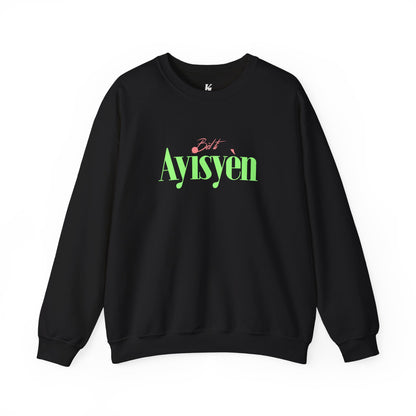 Sudadera con cuello redondo Bel Ti Ayisyen 