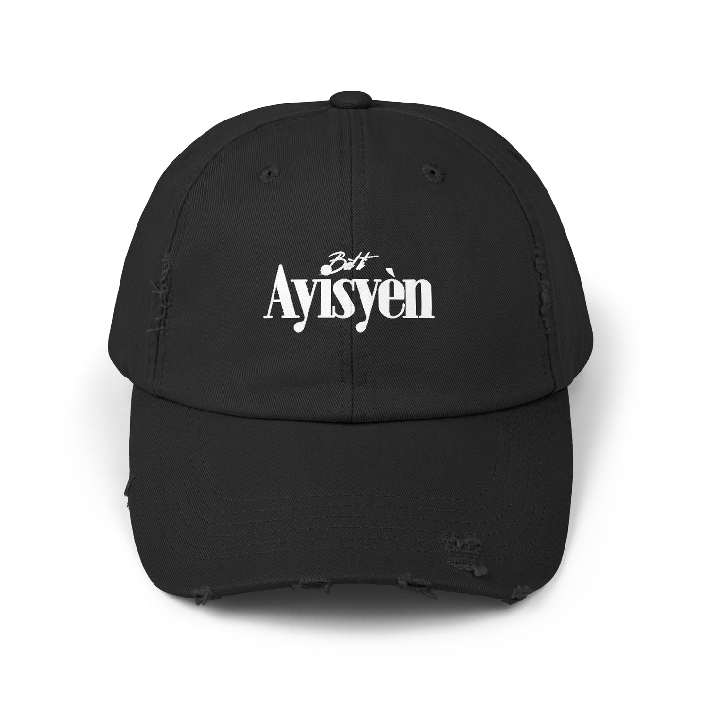 Bel Ti Ayisyen Distressed Cap