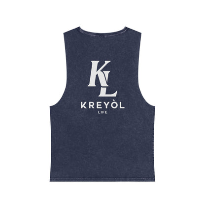 Débardeur unisexe Kreyol Life Stonewash