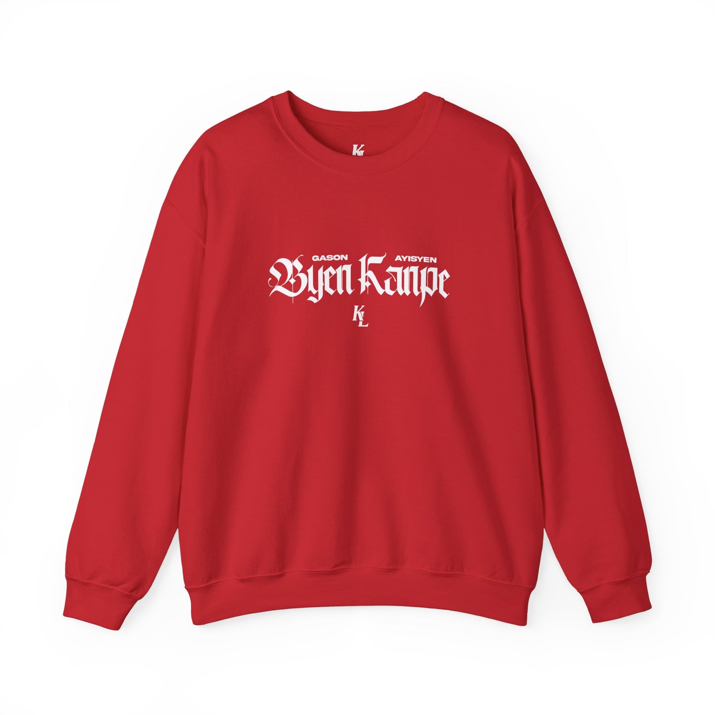 Gason Ayisyen Byen Kanpe Crewneck Sweatshirt