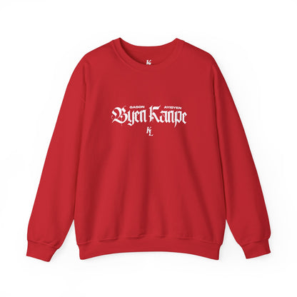Gasón Ayisyen Byen Kanpe Sudadera Cuello Redondo