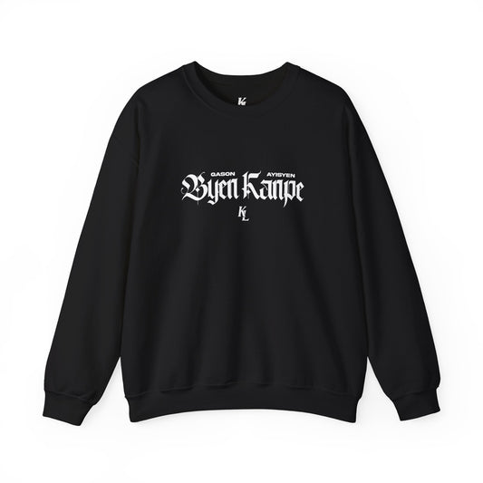 Gason Ayisyen Byen Kanpe Crewneck Sweatshirt