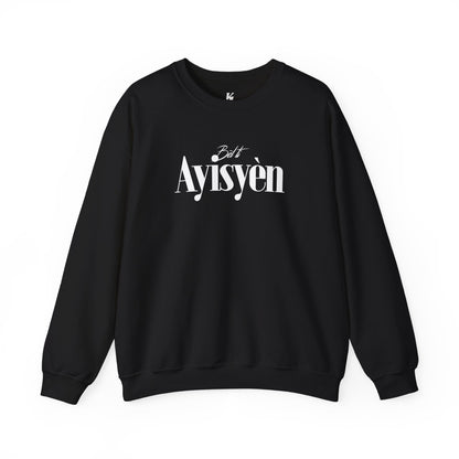 Sudadera con cuello redondo Bel Ti Ayisyen 