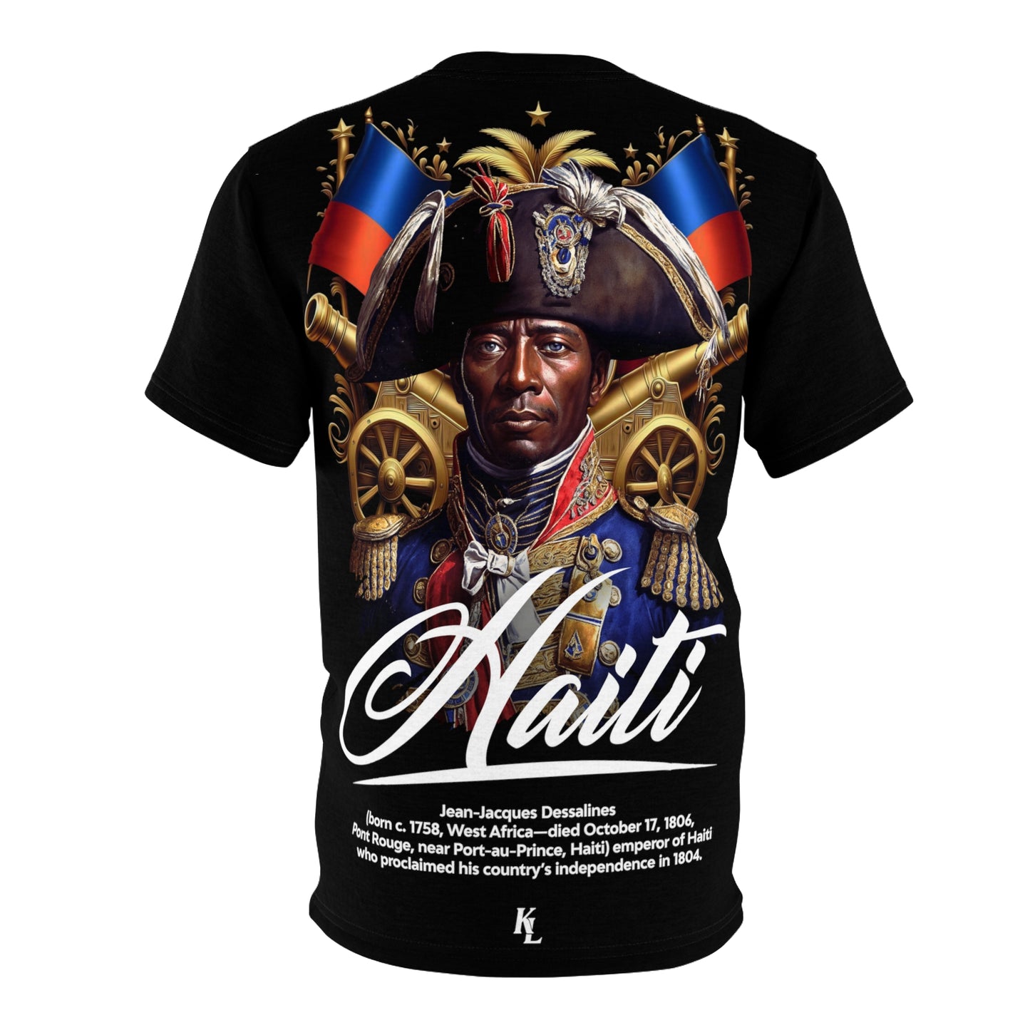 Jean Jacques Dessalines Unisex Cut & Sew Tee